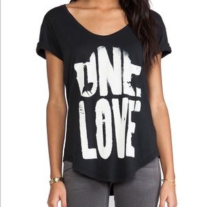 291 "One Love" Relax Tee in Vintage Black